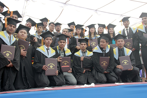 Gandaki College of Engineering and Science Group Photo