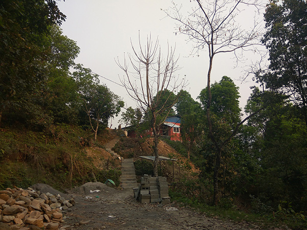 Entrance Dhamma Pokhara