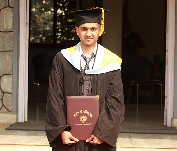 Sudeep Acharya Graduation